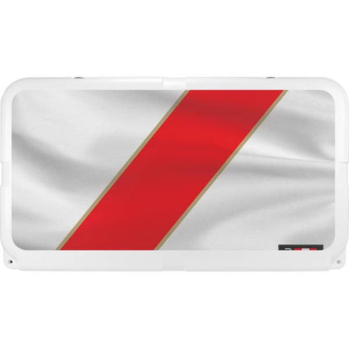 Peru Soccer Flag YETI Tundra 75 Hard Cooler Skin